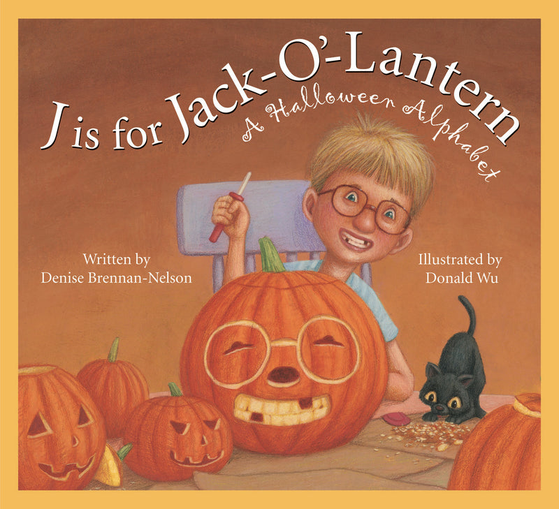J is for Jack-O'-Lantern