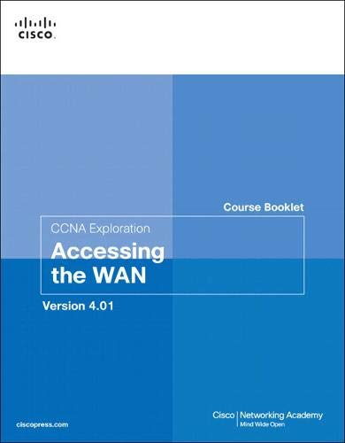 Course Booklet For Ccna Exploration Accessing The Wan Version 4.01