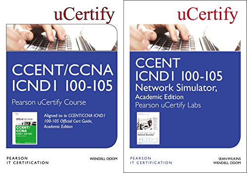 Ccent Icnd1 100 105 Pearson Ucertify Course & Network Simulator Academic Edition Bundle
