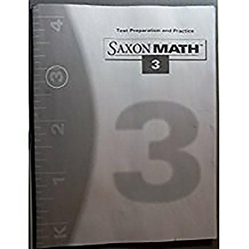Saxon Math 3  Test Prep