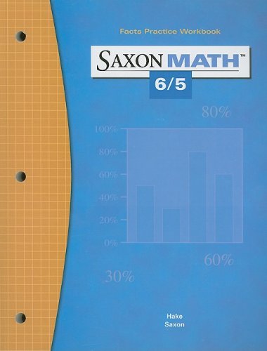 Fact Practice Workbook (Saxon Math 6/5) [Paperback] HAKE