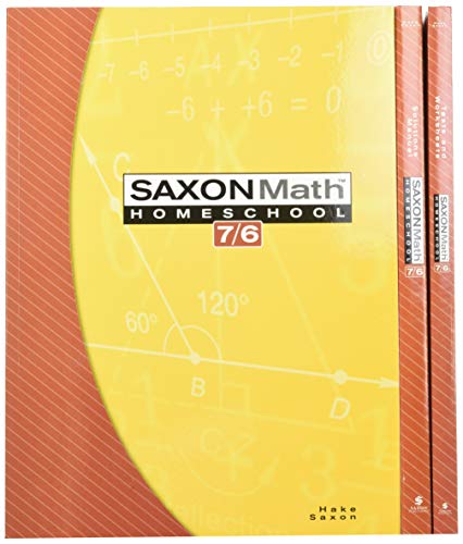 Saxon Math 7/6 Homeschool Complete Kit 4th Edition