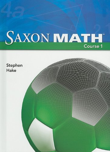 Saxon Math Course 1 Student Edition