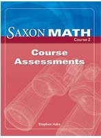 Saxon Math, Course 2: Course Assessments [Paperback] SAXPUB