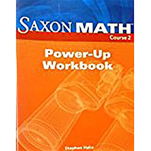Saxon Math Course 2 Power-Up Workbook