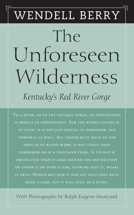 The Unforeseen Wilderness