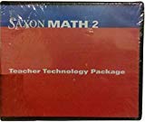 Saxon Math Course 2 Texas Teacher Technology Package Grade 7