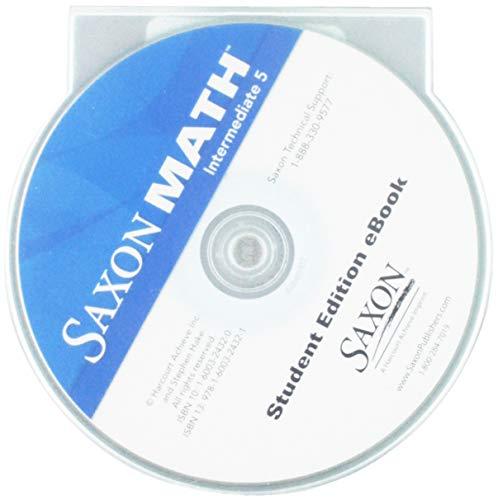 Saxon Math Intermediate 5 Student Edition eBook CD-ROM