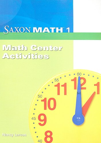 Saxon Math 1  Math Center Activity