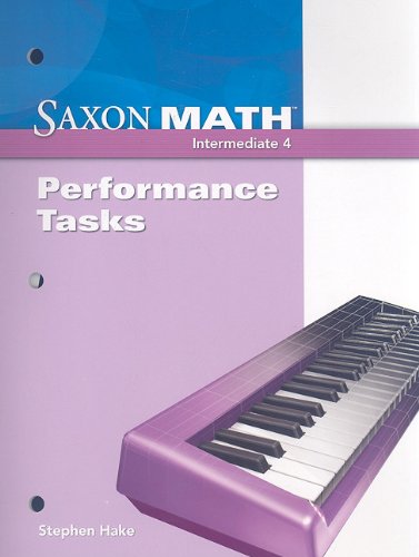Performance Tasks (Saxon Math Intermediate 4) [Paperback] HAKE