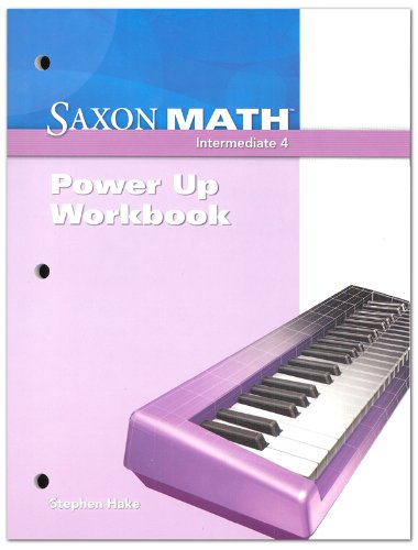 Saxon Math Intermediate 4 Power-Up Workbook