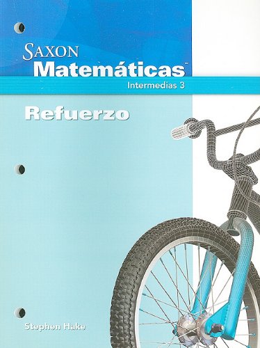 Saxon Math Intermediate 3 Spanish Spanish Reteaching Masters 2008