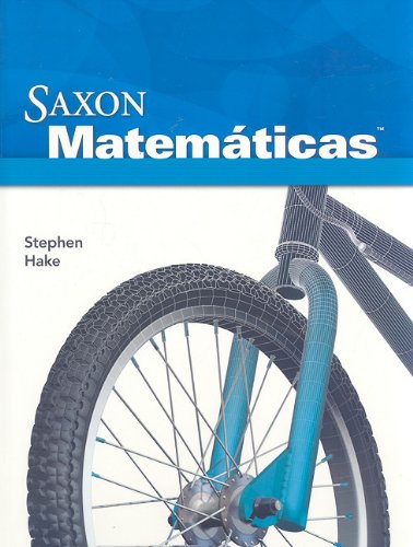 Saxon Math Intermediate 3 Spanish Spanish Student Edition 2008