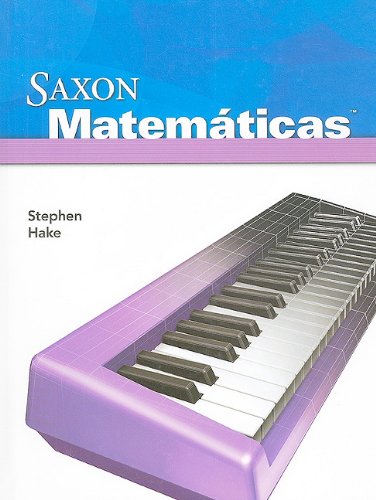 Saxon Math Intermediate 4 Spanish Spanish Student Edition 2008