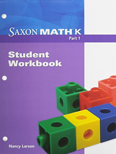 Saxon Math K Workbooks