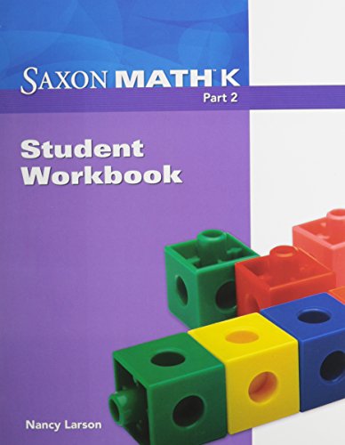 Saxon Math K Workbooks