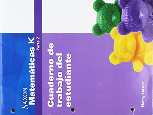 Saxon Math K Spanish Student Workbook Part 2
