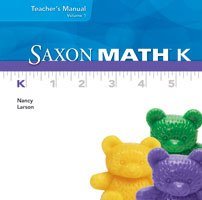Saxon Math K Individual Student Unit