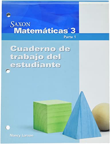 Saxon Math 3 Spanish Spanish Individual Student Unit