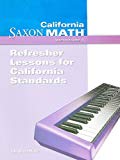 Saxon Math Intermediate 4 California Refresher Lessons