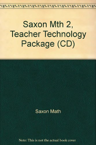 Saxon Math 1  Technology Pack