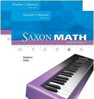 Saxon Math Intermediate 4 Teacher Manual 2-Volume Set
