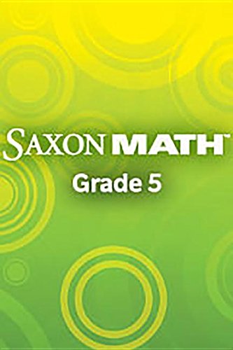 Saxon Math Intermediate 5 Teacher Manual Set (2 Volume) 2008