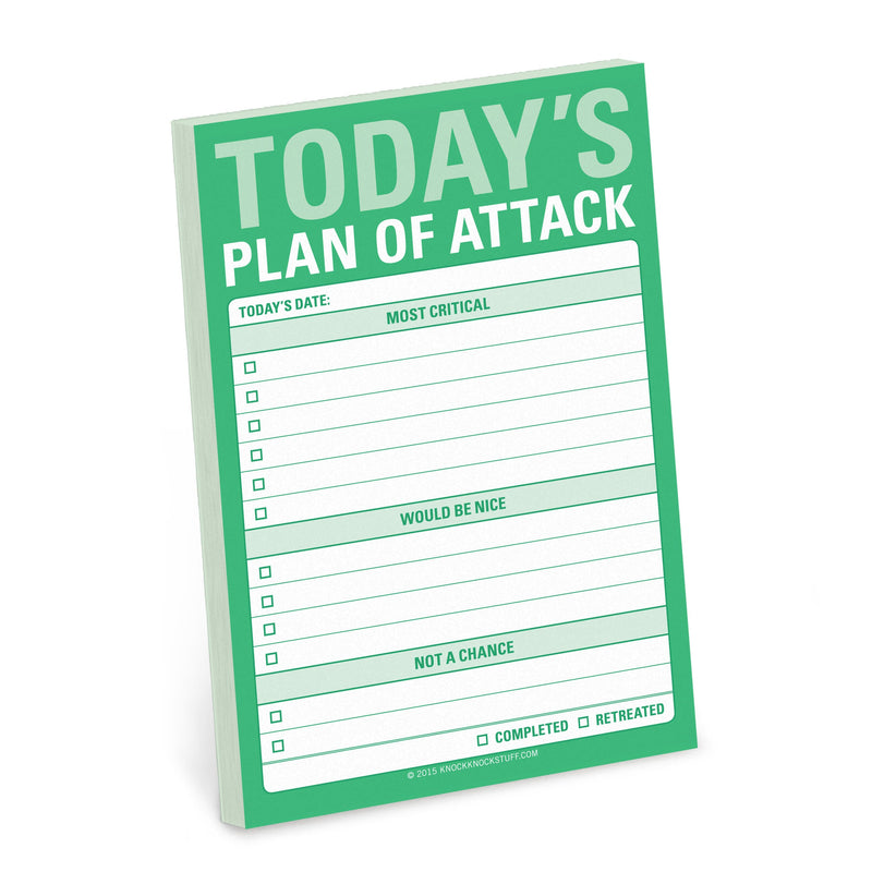 Plan of Attack Great Big Sticky
