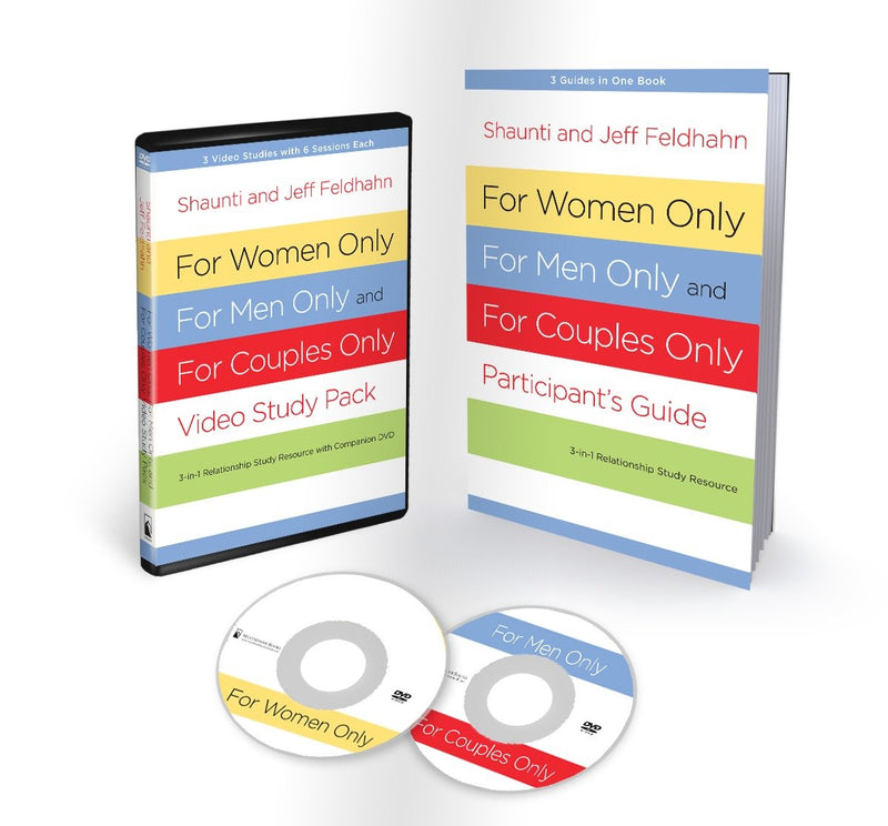 For Women Only, For Men Only, and For Couples Only Video Study Pack