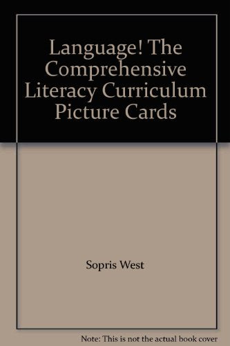 Language! The Comprehensive Literacy Curriculum Picture Cards [Cards] Sopris West