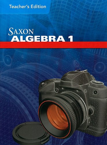 Saxon Algebra 1 Teacher's Edition Hardcover 2009
