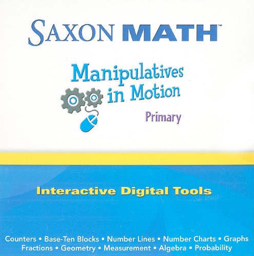 Saxon Math Manipulative Motion Primary