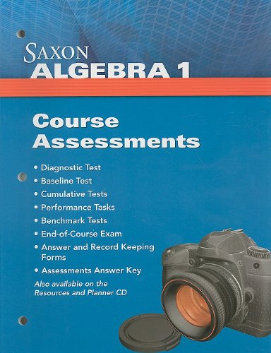 Saxon Algebra 1 Course Assessments