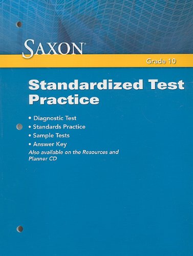Saxon Geometry Standardized Test Practice