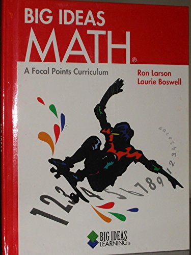 Big Ideas Math: Red HOLT MCDOUGAL