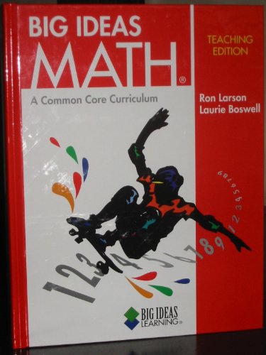 Big Ideas Math (Red) Teaching Edition [Textbook Binding] big ideas learning