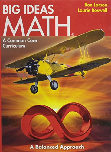 BIG IDEAS MATH: Common Core Student Edition Red 2014 HOUGHTON MIFFLIN HARCOURT