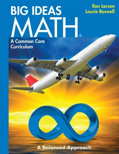 BIG IDEAS MATH: Common Core Student Edition Blue 2014 HOUGHTON MIFFLIN HARCOURT