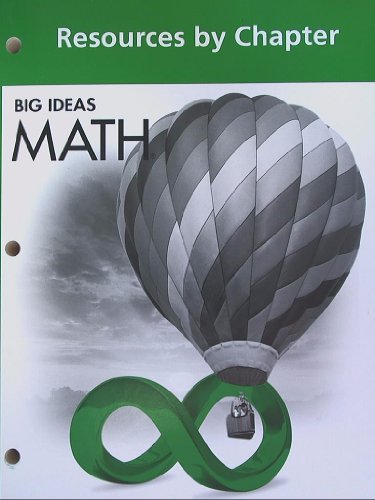 Big Ideas Math Green, Resources by Chapter