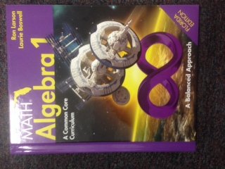 Big Ideas Math MS Algebra 1: A Common Core Curriculum, Teacher's Edition - FL