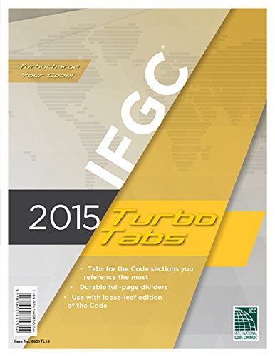 2015 International Fuel Gas CodeÂ® Turbo Tabs for Loose Leaf