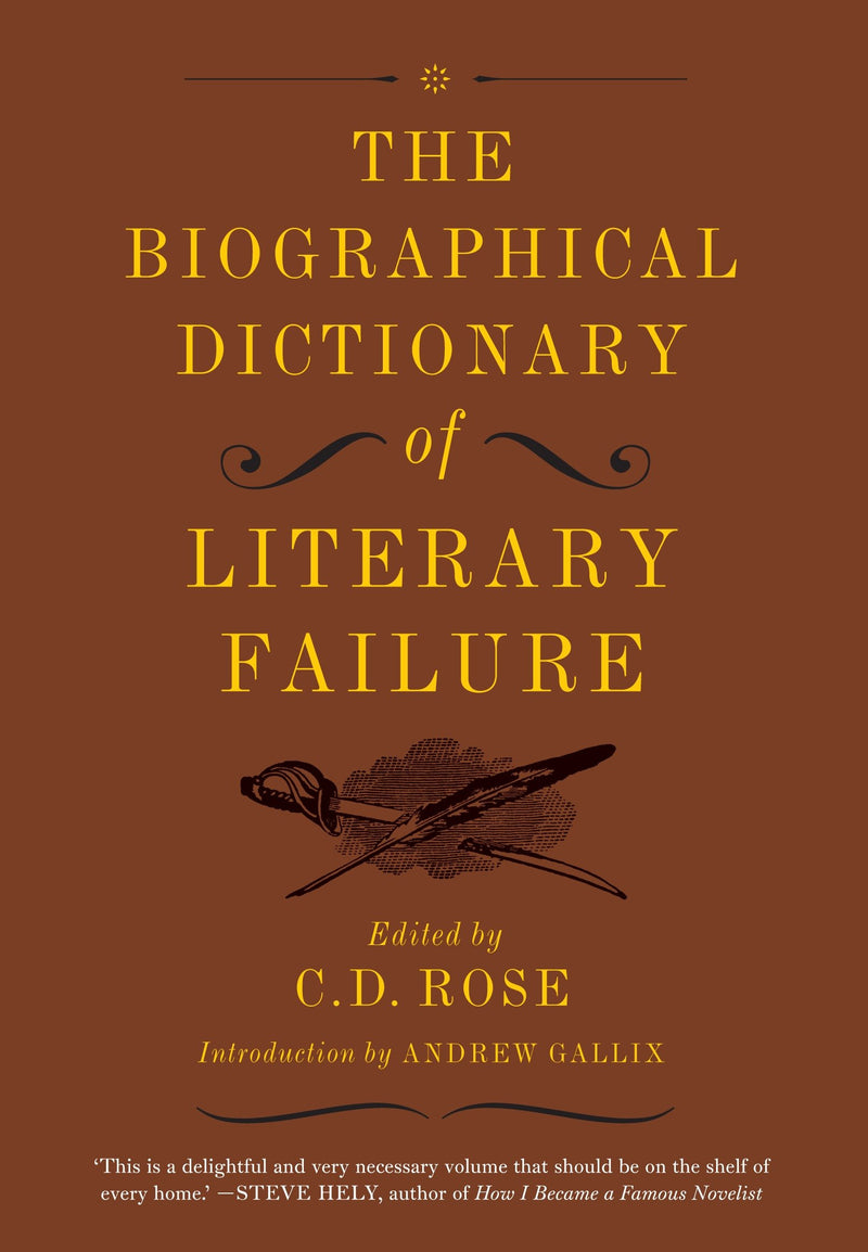 The Biographical Dictionary of Literary Failure