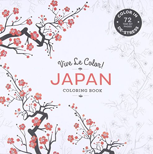 Vive Le Color Japan Adult Coloring Book
