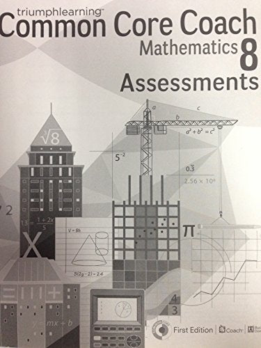 Common Core Coach Mathematics Assessments Grade 8 [Paperback] Buckle Down