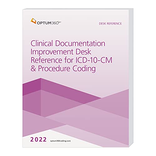 Clinical Documentation Improvement Desk Reference for ICD-10-CM & Procedure Coding 2022