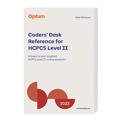 Coder's Desk Reference for HCPCS Level II 2023, Compact
