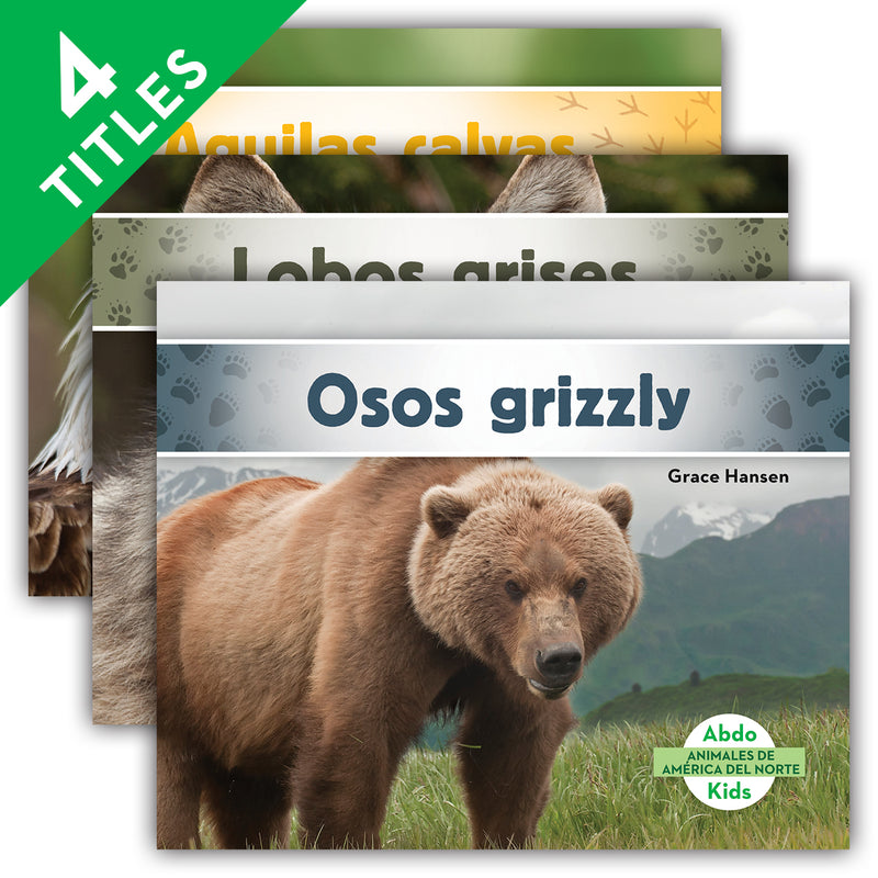 Animales de America del Norte (Animals of North America) (Set)