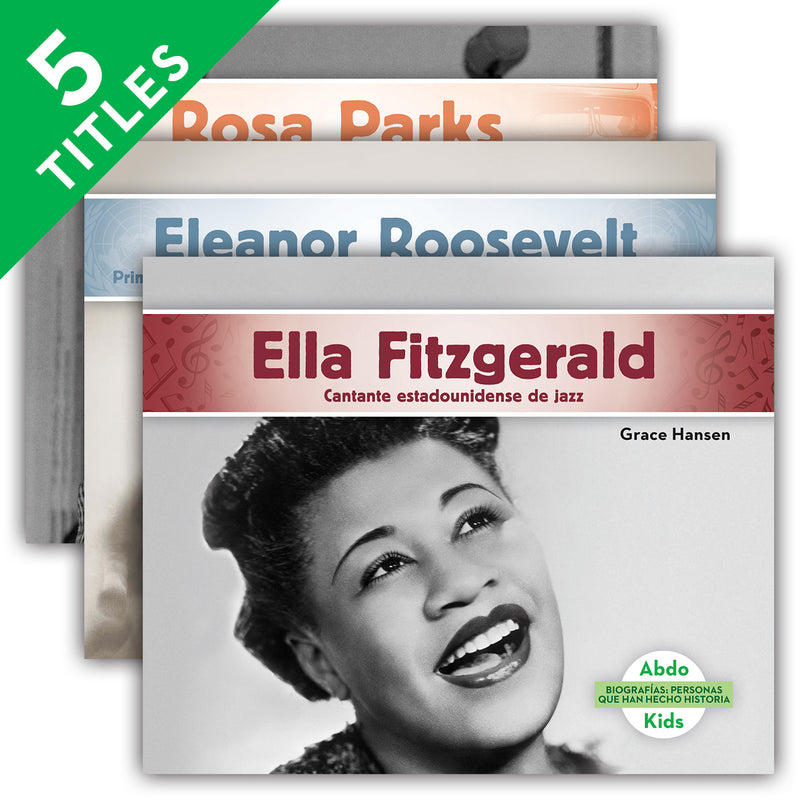 Biografias: personas que han hecho historia Set 2 (History Maker Biographies) (Set)