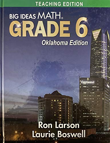 Big Ideas Math Grade 6 Teaching Edition, Oklahoma Edition