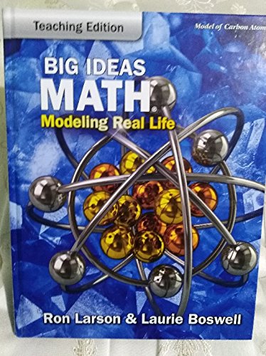 Big Ideas Math: Modeling Real Life - Grade 8 Teaching Edition